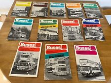 Buses magazines 1976 for sale  STOCKPORT