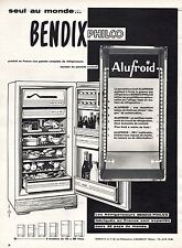 PUBLICITE BENDIX   REFRIGERATEUR CUISINE  DESIGN ANNEES 50' 60'   AD  1959 d'occasion  Villeneuve-l'Archevêque