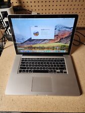 2011 Apple MacBook Pro A1286 Intel i7 2.2GHz 4GB RAM 256GB SSD AMD GPU comprar usado  Enviando para Brazil