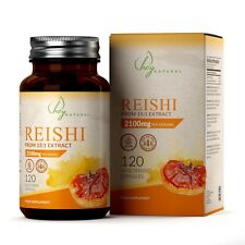 Usado, Extrato de cogumelo Reishi 15:1 | 2100mg por porção 120 cápsulas | Suporte imunológico comprar usado  Enviando para Brazil