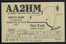 Qsl card aa2hm for sale  Shipping to Ireland