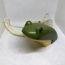Novedad telefónica abatible verde aguacate cruzado de teléfono rana de colección década de 1980 ~ ¡Bonito! segunda mano  Embacar hacia Argentina