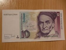 Geldschein banknote deutsche gebraucht kaufen  Regensburg
