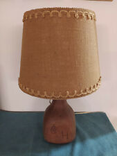 Lampe vintage cuir d'occasion  Saint-Marcellin