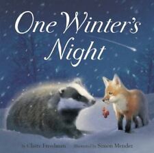 One Winter's Night - Little Hippo Books - Livro de tabuleiro acolchoado infantil comprar usado  Enviando para Brazil