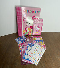 Lote de convites e adesivos para festa notebook rosa Sanrio Hello Kitty comprar usado  Enviando para Brazil