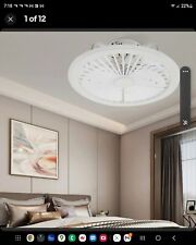 Luminária de teto LED moderna de 18 pol. controle remoto luz de teto invisível para quarto comprar usado  Enviando para Brazil