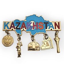 Kazakhstan souvenir metal for sale  Shipping to Ireland