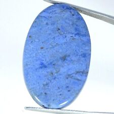 33.50 Cts Natural Dumortierite Loose Gemstone Oval Cabochon 22X36X4MM for sale  Shipping to South Africa