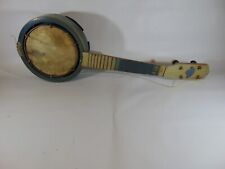 Usado, John Grey London Banjolele Ukulele Banjo Instrumento Musical Inglaterra para Reparo comprar usado  Enviando para Brazil