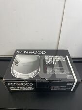 CD player portátil Kenwood modelo DPC-171 caixa original 1996 música preta novo na caixa comprar usado  Enviando para Brazil