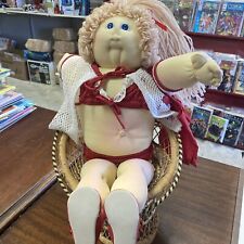 1985 Escultura macio Cabbage Patch Kids Little People Girl 20 Polegadas comprar usado  Enviando para Brazil