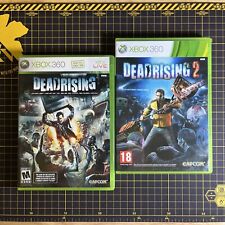 Lote 2 Dead Rising 1 e 2 Microsoft Xbox 360 completo com disco limpo manual comprar usado  Enviando para Brazil