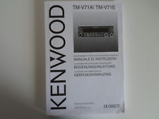 KENWOOD TM-V71A/E (ITALIANO) (SOLO MANUAL GENUINO)......RADIO_TRADER_IRLANDA. segunda mano  Embacar hacia Argentina