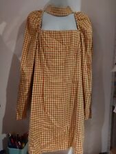 Nasty Gal.  Yellow/red Check Dress. Size 14 for sale  Shipping to South Africa