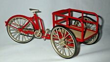 Mini modelo triciclo triciclo triciclo triciclo entrega mercado cesta de fornecedor vermelha comprar usado  Enviando para Brazil