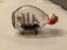 Minature ship bottle for sale  RAINHAM