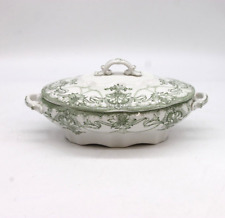 Antique tureen green for sale  MIRFIELD