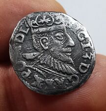 Polonia Segismundo III. Moneda de 3 centavos de plata 1594 IF Poznan, Kopicki 979 LOTE 3 segunda mano  Embacar hacia Argentina