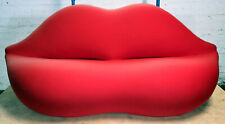 Sofa do ust Bocca czerwona od Studio 65 do Gufram oryginalna ok. lat 70. dwuosobowa na sprzedaż  Wysyłka do Poland