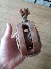 Antique wooden pulley for sale  Benicia