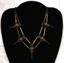 Colar pingente corvo pássaro animal crânio chocker masculino feminino retrô joias góticas comprar usado  Enviando para Brazil