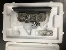 Franklin Mint Harley Davidson 1957 Sportster miniatura escultura de estanho usada, usado comprar usado  Enviando para Brazil