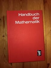 Handbuch mathematik gebraucht kaufen  Seesbach