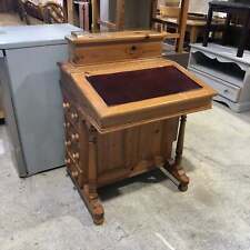 Davenport pine desk for sale  STROUD