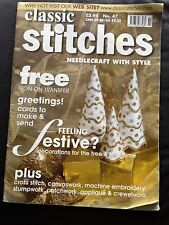 Classic stitches magazine for sale  DRIFFIELD