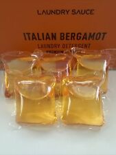 Laundry Sauce Premium Detergent Pods Italian Bergamot Fragrance 5 Pods Unboxed for sale  Shipping to South Africa