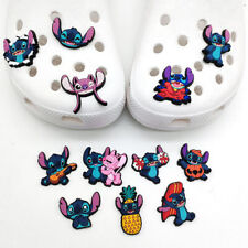 Used, 22Pcs/Set Lilo & Stitch Croc Shoe Charms Mini Cartoon Cute Charm Pins Decoration for sale  Shipping to South Africa