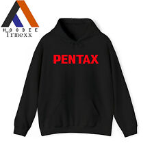 Moletom com capuz longo cor preta logotipo Pentax todas as cores tamanho EUA P-3XL comprar usado  Enviando para Brazil