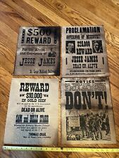 Wanted posters lot for sale  Baldwin