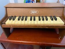 Vintage Jaymar Piano de Mesa de Madeira com 30 Teclas Brinquedo Miniatura EUA - Funcionando comprar usado  Enviando para Brazil