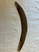Vintage wood boomerang for sale  Shipping to Ireland