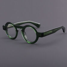 Thick Acetate Retro Round 27mm Eyeglass frames Large Spectacles Vintage Glasses for sale  Shipping to South Africa