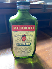 Usado, Garrafa verde Pernod Fils Paris (vazia) 200 ml 90 anis à prova gráficos vintage comprar usado  Enviando para Brazil