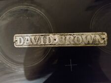 david brown badge for sale  CLYNDERWEN