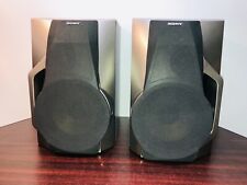 (2) SONY SS-RXD10AV Surround Speaker System  Bookshelf Speakers - Gray for sale  Shipping to South Africa