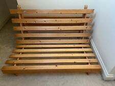 Futon wooden framed for sale  LONDON