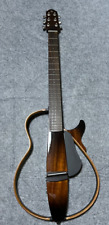 Usado, Guitarra eléctrica acústica silenciosa Yamaha SLG200S TBS modelo de cuerda de acero segunda mano  Embacar hacia Mexico