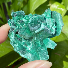 Usado, Amostra mineral áspera aglomerado de fibra de cristal malaquita verde natural 472G comprar usado  Enviando para Brazil