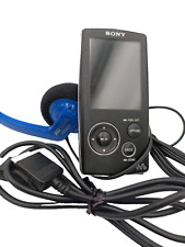 Walkman de rede Sony NW-A805 2GB mídia digital vídeo player de música ATRAC MP3 BLAC comprar usado  Enviando para Brazil