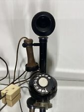 De colección. Teléfono de vela giratorio antiguo original dial de trabajo tono, usado segunda mano  Embacar hacia Argentina