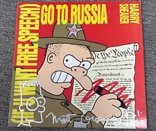 Boceto firmado por Matt Groening de Bart Simpson álbum temprano LP Harry Shearer raro segunda mano  Embacar hacia Argentina