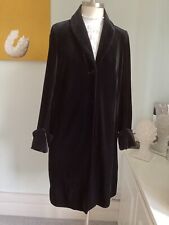 Velvet black coat for sale  TAMWORTH