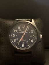 Relógio de campo militar Timex Expedition masculino TW49999 preto ótimo estado comprar usado  Enviando para Brazil