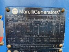 Generador Marelli 2500 kva MJB500LA4 B34 como nuevo ex MTU 16V4000 segunda mano  Embacar hacia Argentina