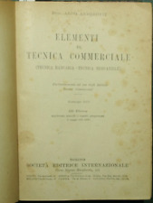 Elementi tecnica commerciale. usato  Catania